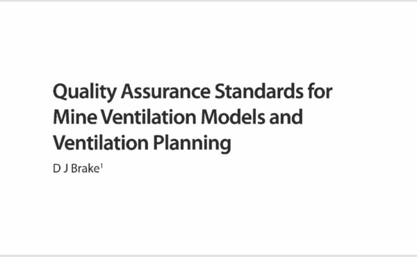 What Quality assurance and checks are required for a Mine Ventilation modelling and planning?