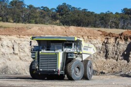 Camions de Mine: le LIEBHERR T284