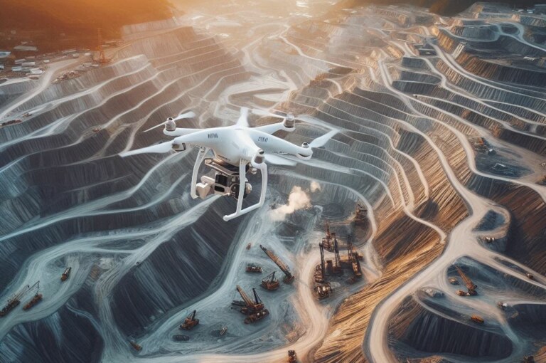 The role of drones in mine management