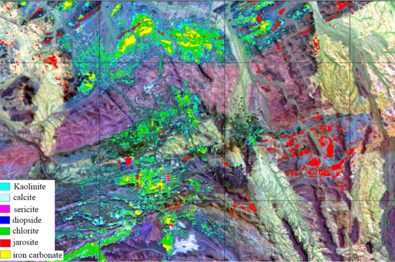 Application of remote sensing in mining