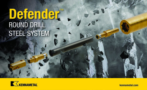 Defender™ Round Drill Steel System: The Ultimate Solution for Roof Bolting!